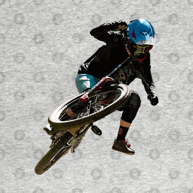 Downhill Mountain bike jump by Darkside Labs